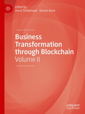 cover image of Business Transformation through Blockchain